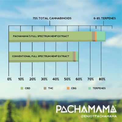 Did You Know Pachamama is the Only CBD Brand Using Single-Origin Hemp and an Air Extraction Method?